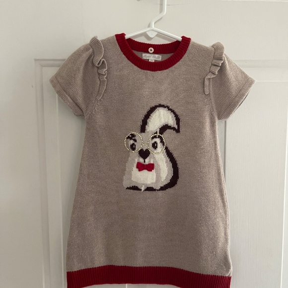 Mayoral Sweater dress with detachable scarf - Picture 3 of 13